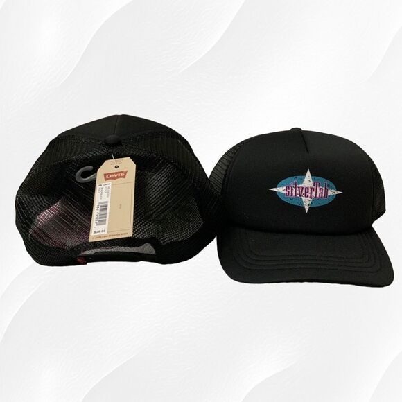 NWT Levi’s Silvertab Trucker Hat - Picture 1 of 2